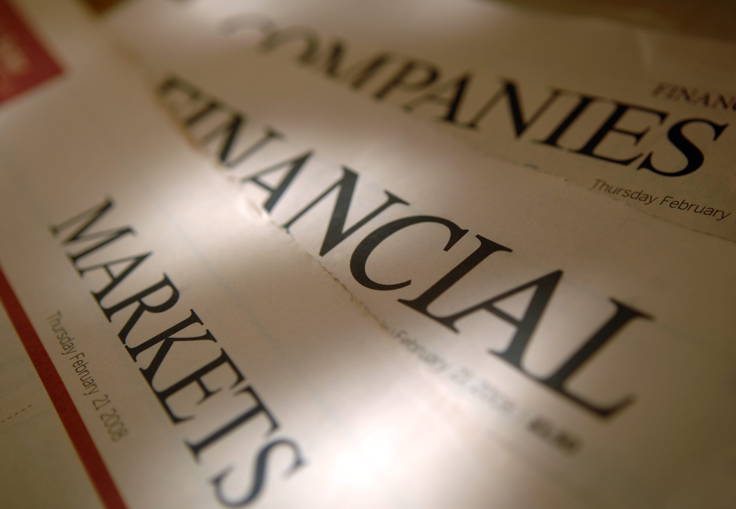 Financial Newspaper Titles