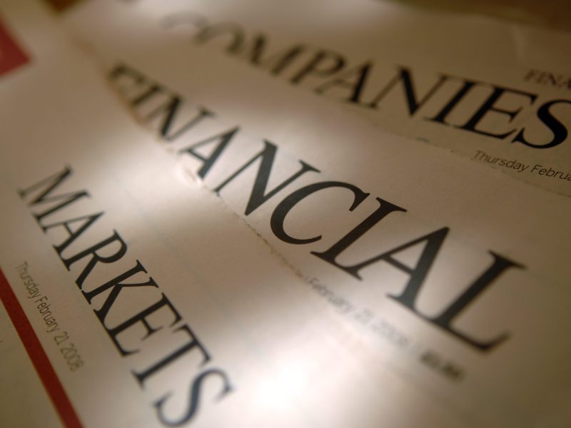titles of financial newspapers